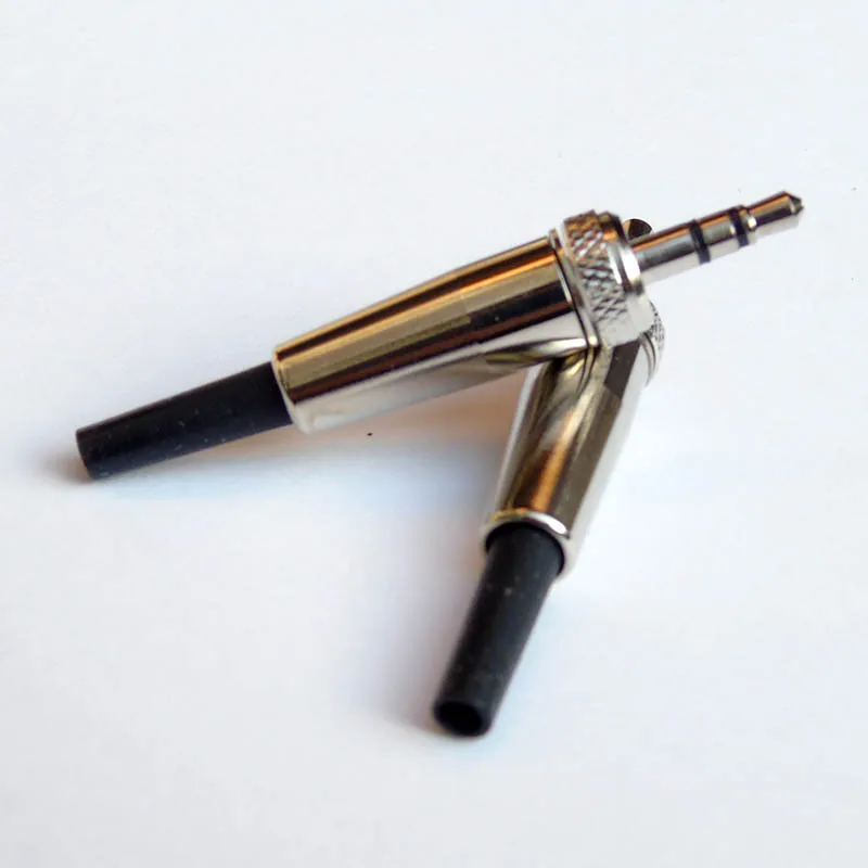 

High Quality 100pcs / lot 3.5MM stereo 1/8" Screw Lock audio Plug / 3.5mm headphone plug 413#
