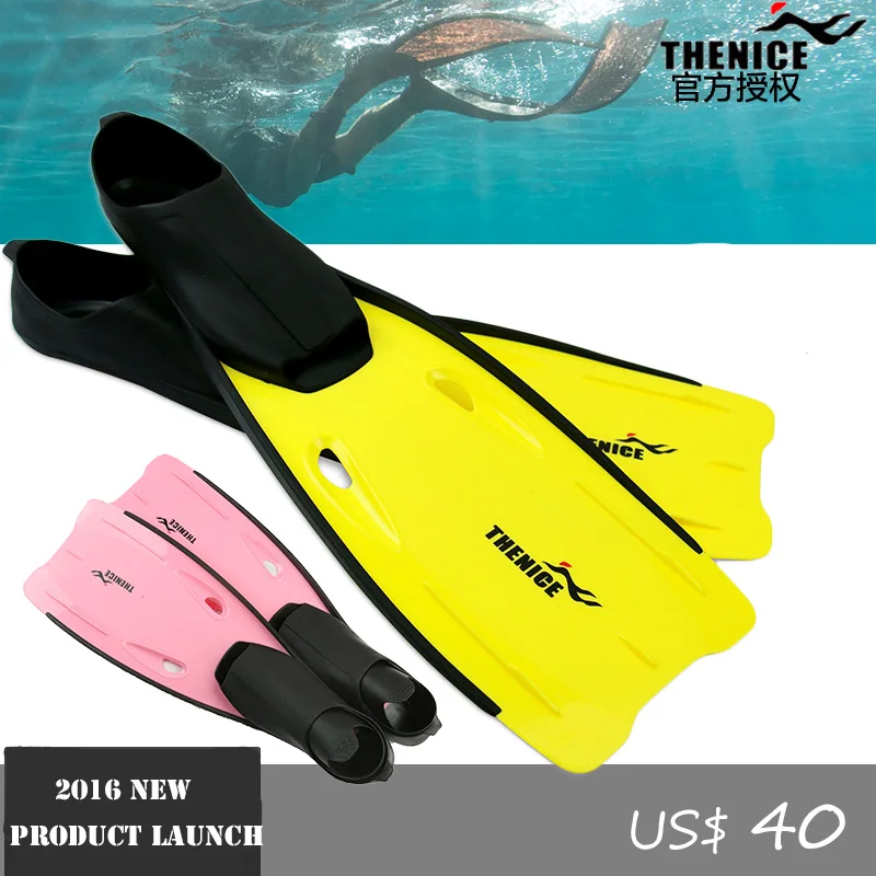 Flipper long Snorkeling Swimming Flippers water sports monofin mermaid scuba diving adult swim