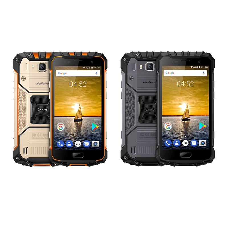 Ulefone Armor 2 IP68 водонепроницаемый мобильный телефон Android 7,0 5," FHD MTK6757 Восьмиядерный 6 ГБ+ 64 ГБ 16 МП глобальная версия 4G смартфон