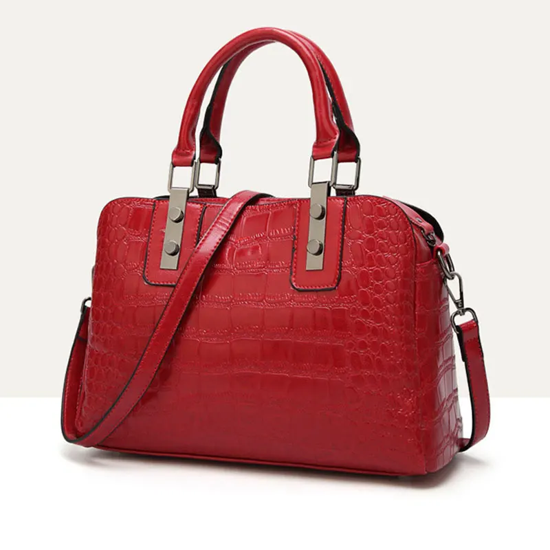 Сумки с ручками сверху для женщин, роскошные сумки, женские сумки, дизайнерские сумки, известный бренд, сумки через плечо, сумки через плечо, Bolsa Feminina - Цвет: Red Tote Bags