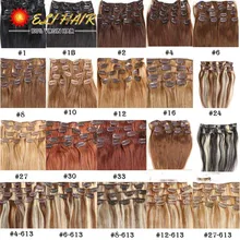 Clip in Human Hair Extensions 100g Brazilian Virgin Hair Clip in Extension Human Hair Clip Ins Real Hair Extensions Clip In