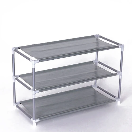 

Best 3 Layers removable door shoe storage cabinet shelf DIY shoes storage