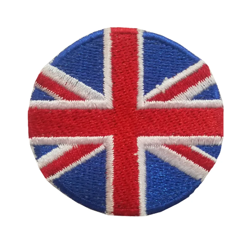 10 шт. UK большие вышитые заплатки флаг армии знак патч ткань Боевая нарукавная