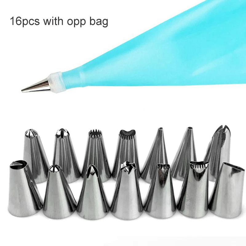 Unibird-16Pcs-Set-Nozzles-for-Cream-Pastry-Tips-Silicone-Pastry-Bag-Icing-Piping-Cake-Decorating-Tools.jpg_640x640