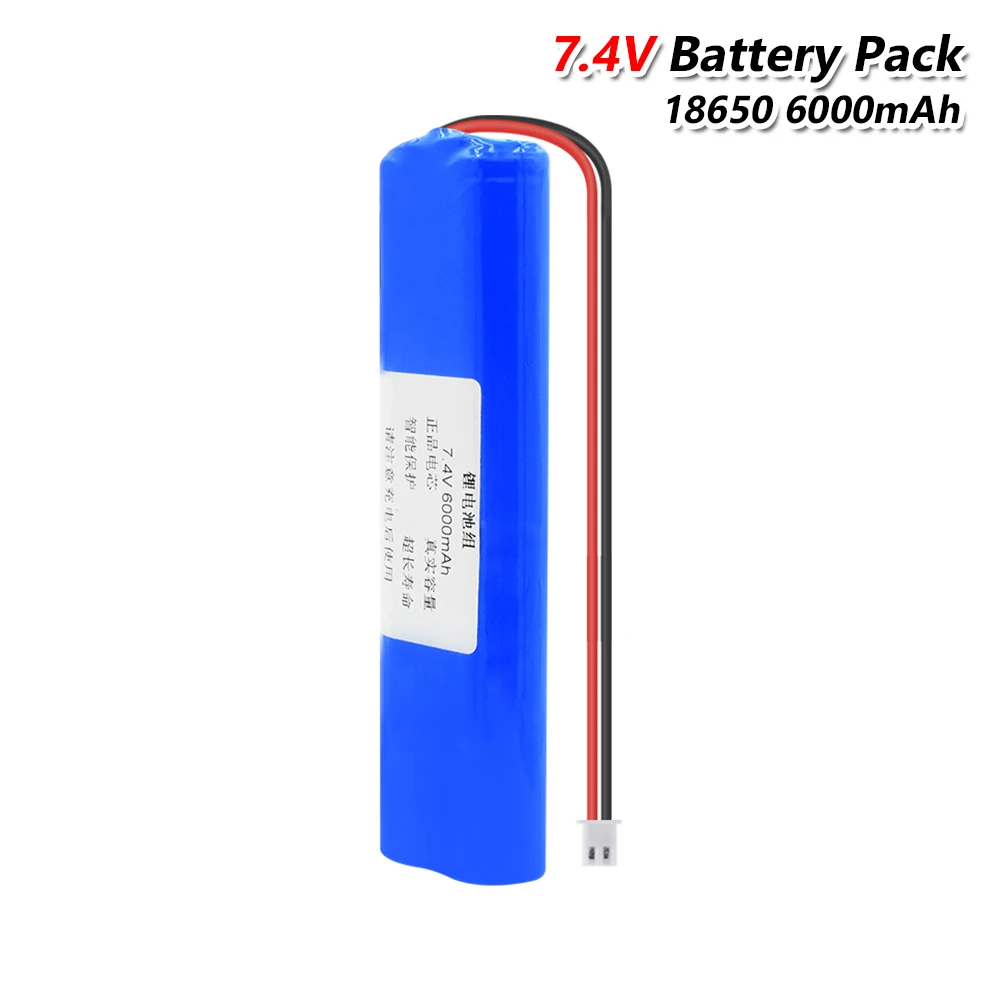 YCDC 6000mAh 18650 7,4 V литий-ионные литиевые батареи DIY перезаряжаемый громкоговоритель 18650 аккумуляторные батареи для велосипеда светильник CCTV камера