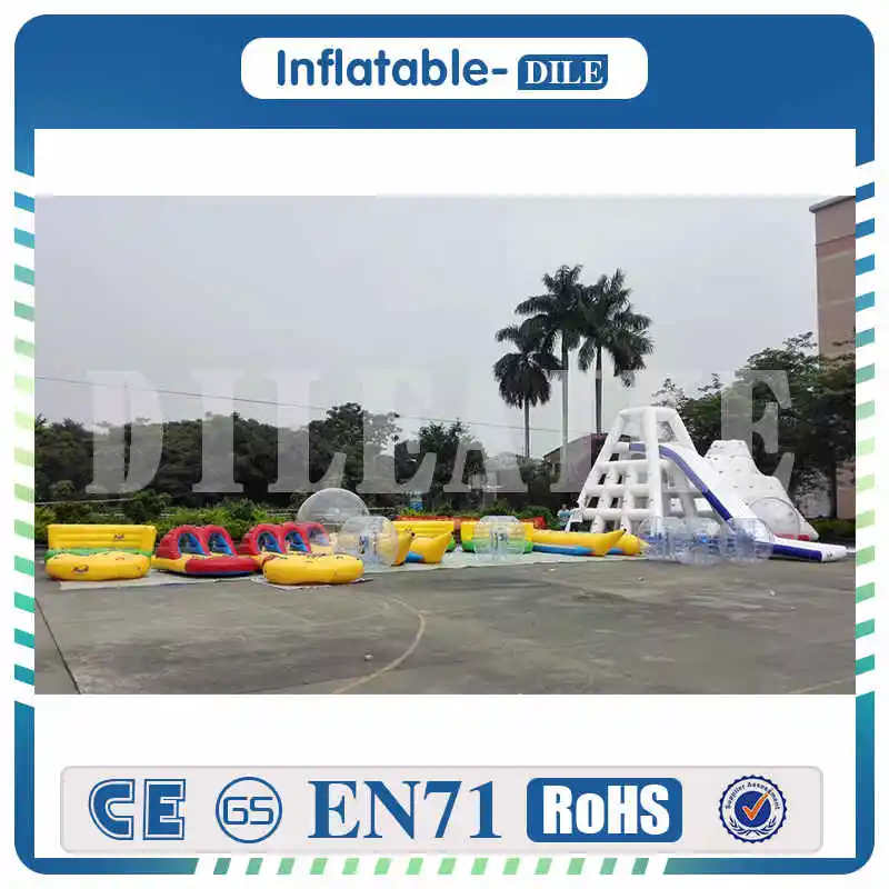 

Summer large inflatable water toys / large water blob floating on sea