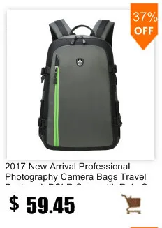 Shockproof Video Backpack Water-resistant Padded Photography Bag Travel Photo Backpacks with Rain Cover