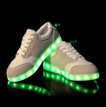 

Tenis LED Shoes 3 Colors Luminous Shoes Fashion Chaussure Lumineuse Basket Led Light Shoes Women Fashion Led Shoes