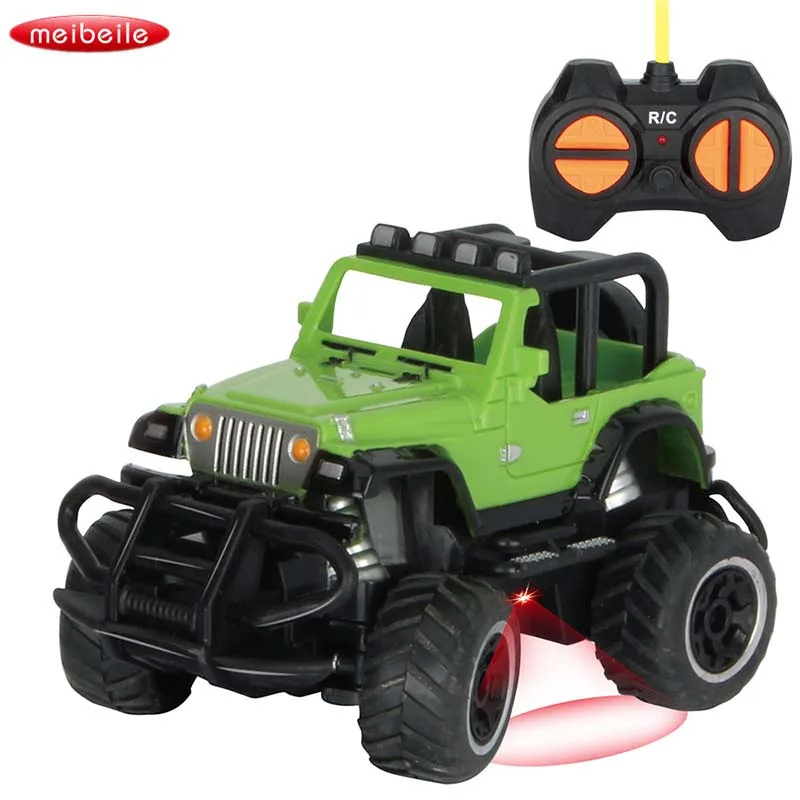 

1:43 Super Remote Control 4CH Car Road Vehicle SUV Jeep Control RC Toy Car For small Kids Gift Color randomly
