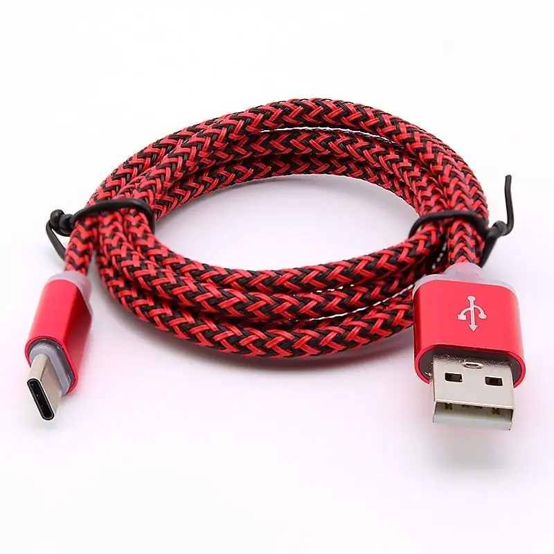 Новейшая модель; 1 M 2 M 3M USB кабель Плетеный USB 3,1 Тип C Данные Зарядное устройство синхронизации данных кабель для Nexus 5X/6 P LG G5/samsung galaxy S8/S8 Плюс/S9/S9PLUS