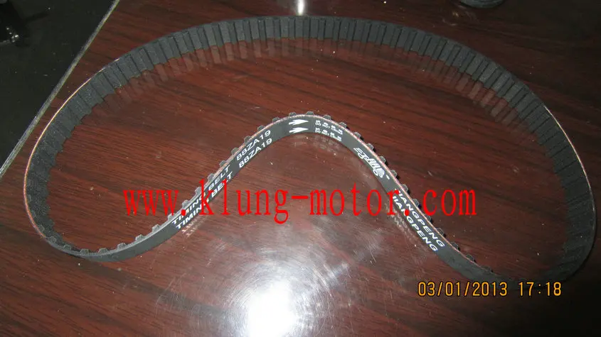 

Huaihai 800cc engine parts timing belt for roketa ,goka ,kazuma, 800cc buggy ,utv, go kart, atv