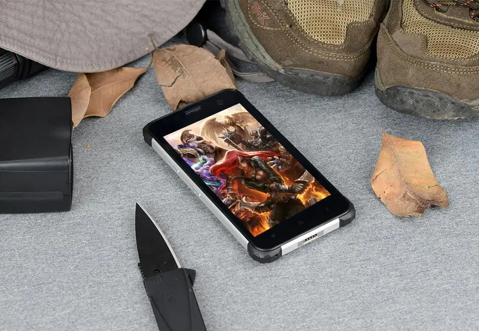 Jeasung D6 прочный Восьмиядерный Android 6 0 телефон смартфон 4 + 64 ГБ водонепроницаемый