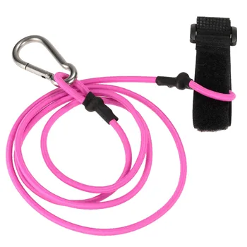 

1pc 4mm Thick 103cm Long Elastic Kayak Canoe Safety Bungee Cord Fishing Rod Lanyard Paddle Leash