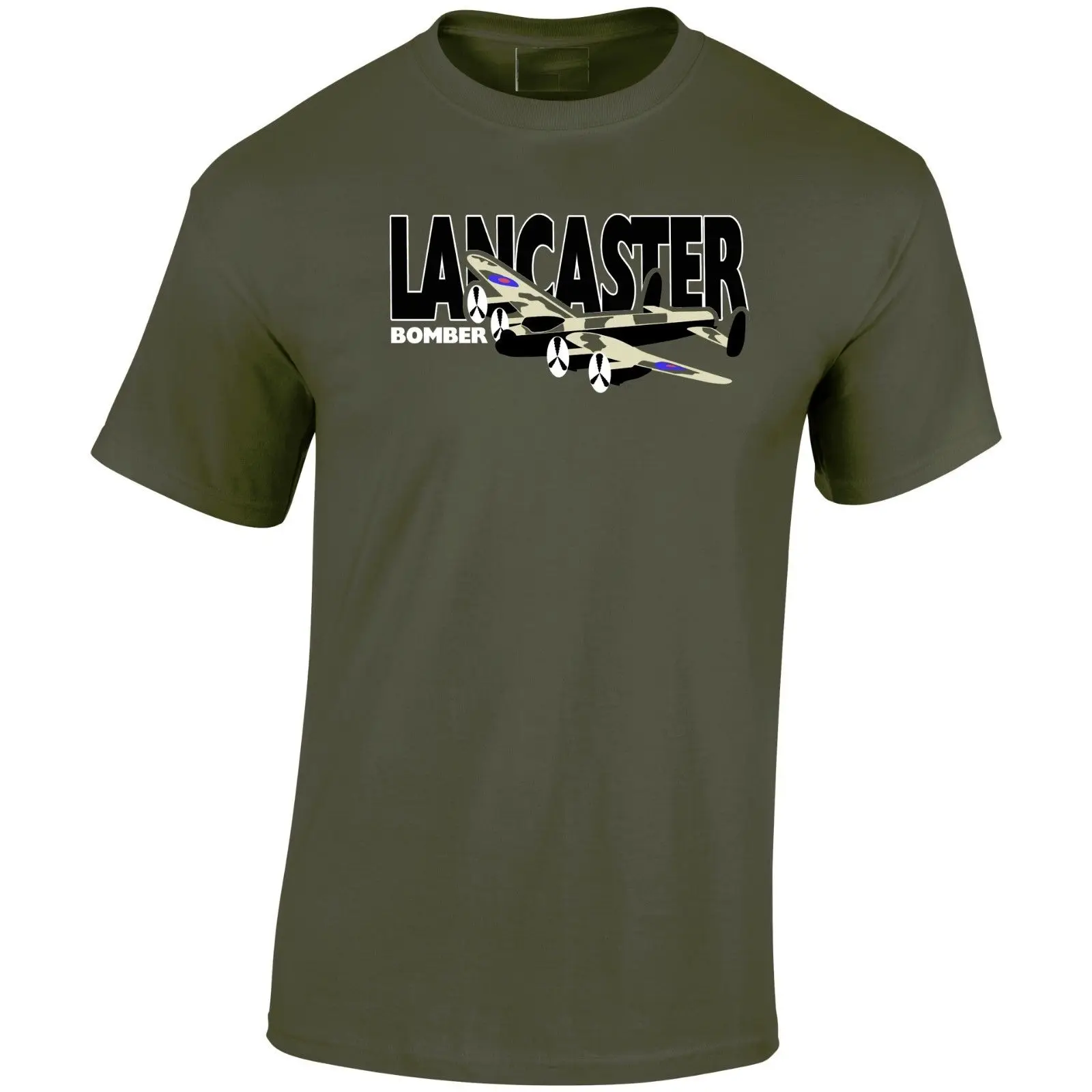 

2019 New Summer Style Fashion T-shirt Avro Lancaster Bomber Men's Air Plane T-Shirt Gift Set