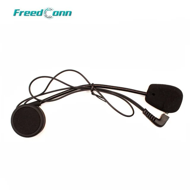 2PCS Freedconn Microphone Headphone Ear Speakers Parts Suit for T-COMVB TCOM-SC FDC-01VB COLO TCOM-02 Motorcycle Helmet Intercom