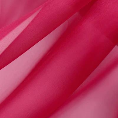 24 цвета чистый цвет на заказ Печать натуральный шелк ткань для платья органза ткани tissu au metre telas лоскутное DIY Рождество тела - Цвет: 15