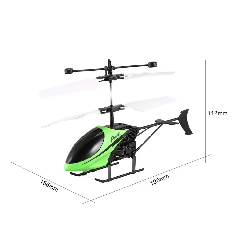 Маленький радиоуправляемый самолет вертолет Инфракрасный индукционный USB пульт дистанционного управления Helikopter