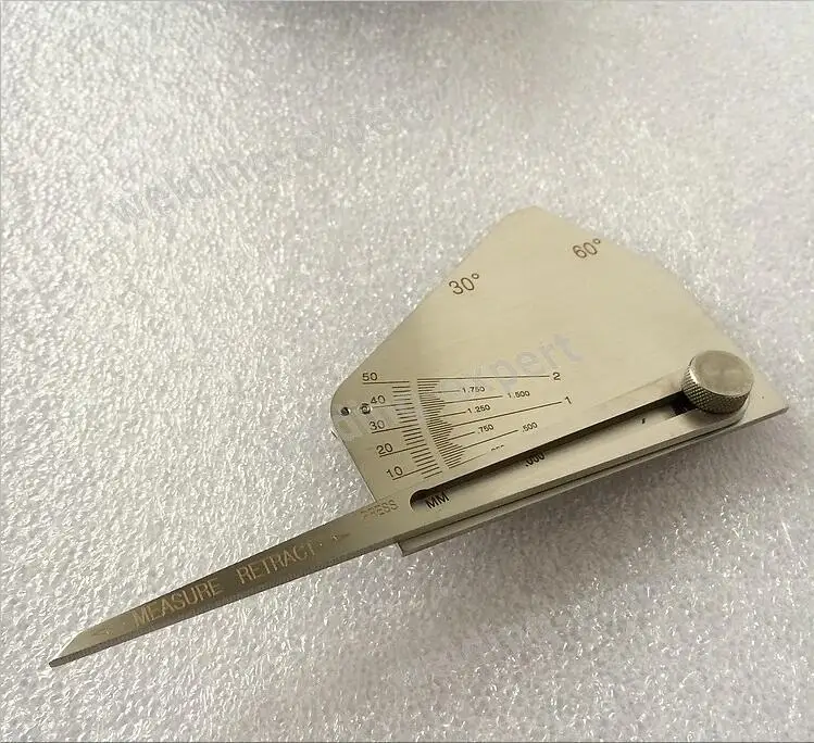 

Free Shipping Fillet Weld Gauge Welding Inspection Gage Ulnar Test Ruler