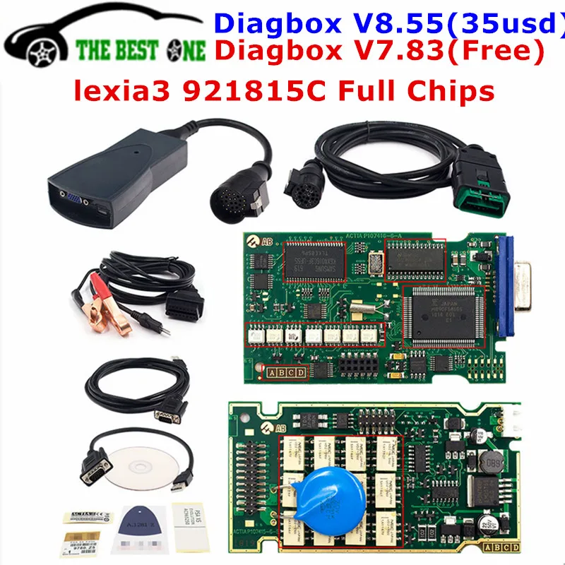 

Golden Full Chips lexia 3 921815C Firmware Diagbox V7.83 Lexia3 PP2000 V48/V25 lexia-3 For Citroen/Peugeot Car Diagnostic Tool