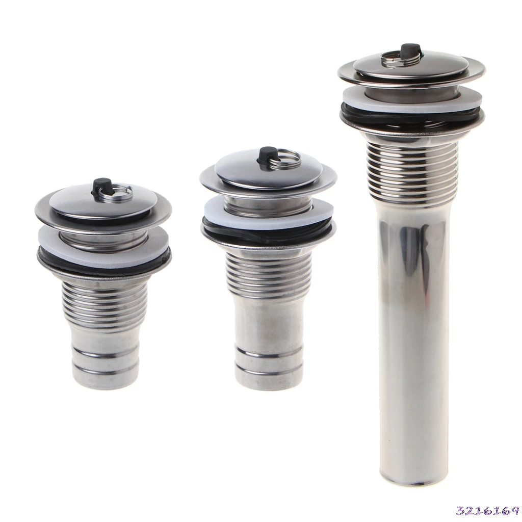 Bathroom Faucet Vessel Vanity Chrome Drain Sink Drainer Stopper without