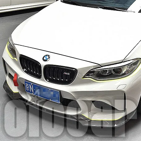 Стильная углеродная передняя губа ДЛЯ BMW F87 M2 2 шт. | Автомобили и мотоциклы