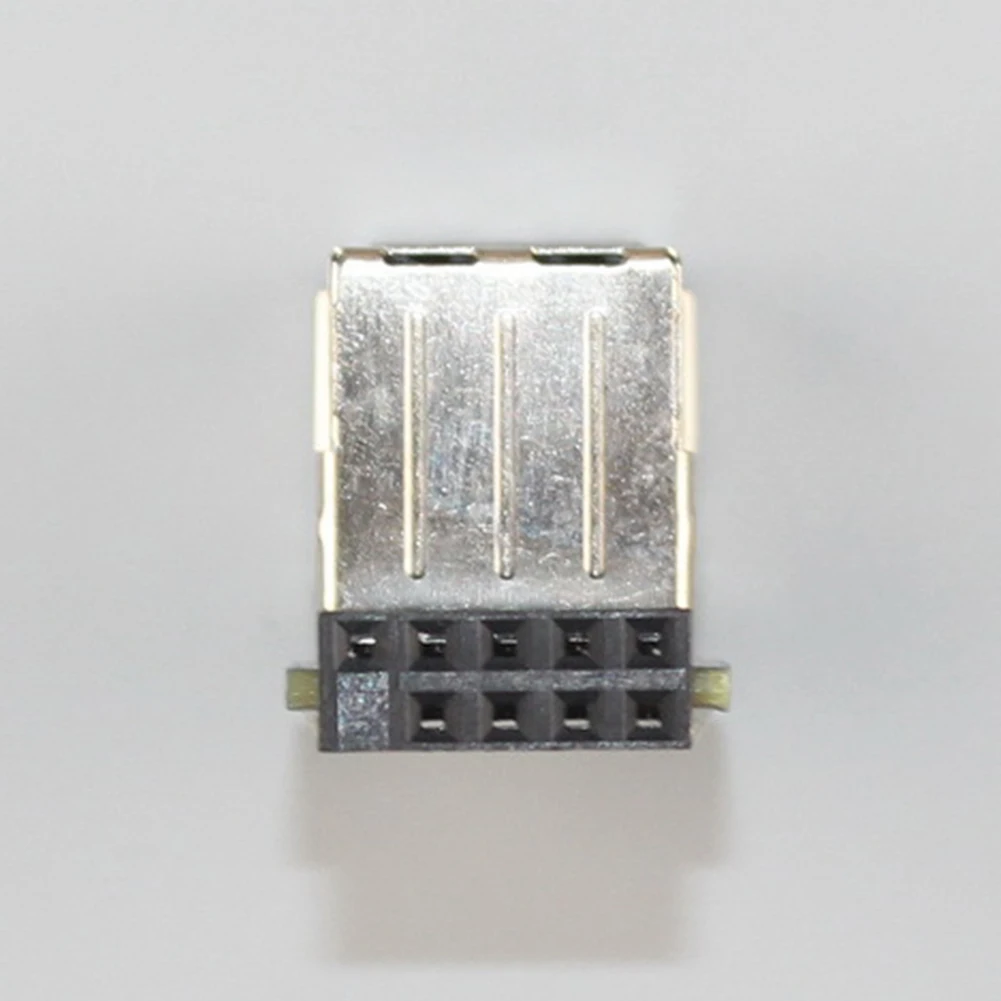 9 Pin To A Type Port Motherboard Use Replacement Mini Bluetooth Converter USB 2.0 Easy Install Adapter Stable Durable