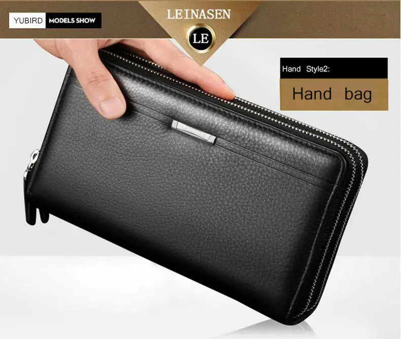 Bolsa Homens Embreagem Saco de Mão de