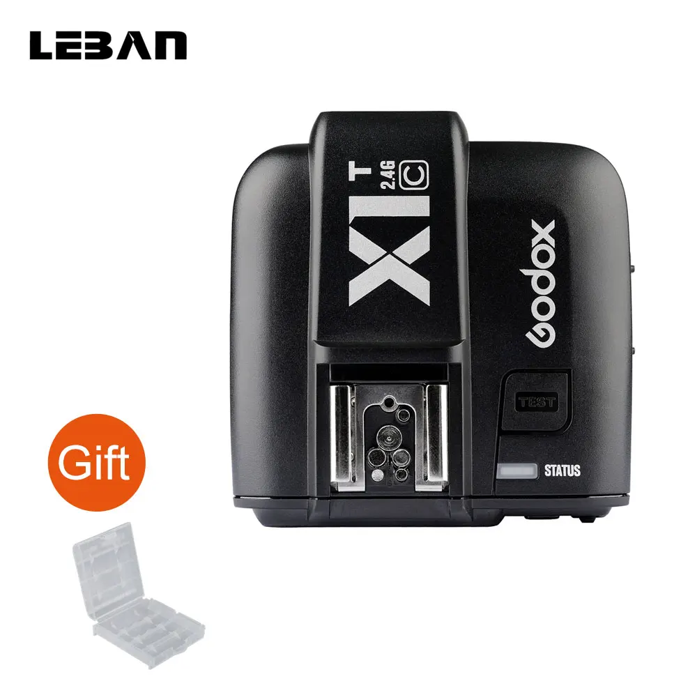 

Godox X1T-C X1T-N X1T-S X1T-F X1T-O HSS TTL Wireless Flash Speedlite Trigger Transmitter for Canon Nikon Sony Fujifilm Olympus