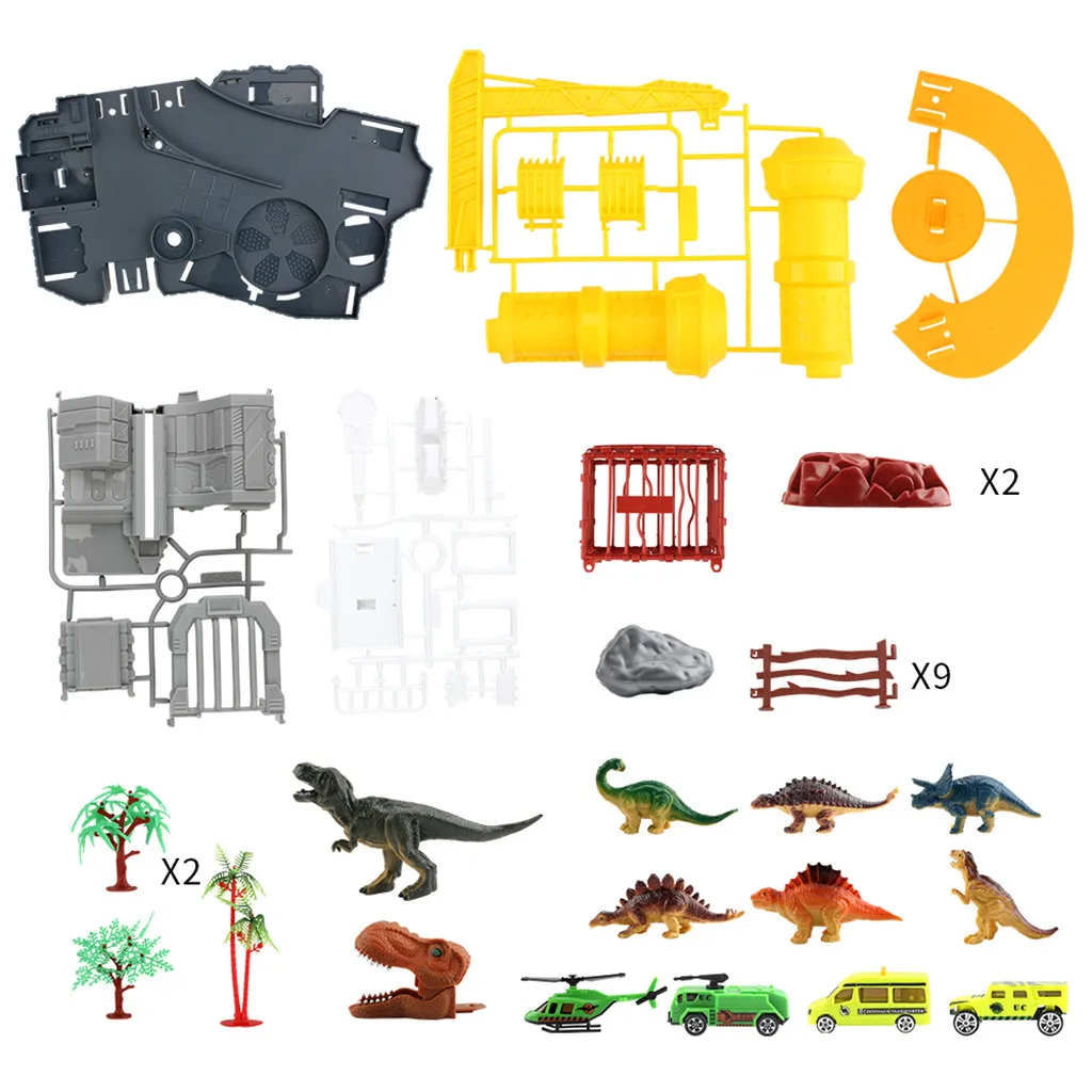 

DIY Dinosaur Research Institute Imitates Dinosaur Model Children's Toys