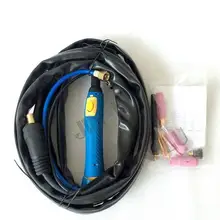 TIG-26/WP-26 с воздушным охлаждением аргонно-дуговой сварочный фонарь раздельного типа 4 м с 35-50 разъемом