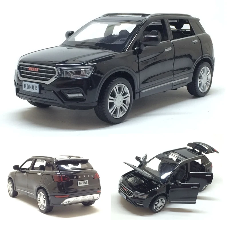 

New H6 Coupe Alloy Car Model 1:32 Imitation Back Force Acoustic Light Toy Car