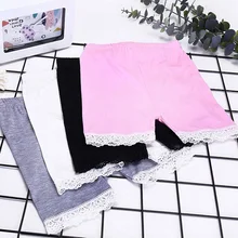 Шорты для танцев под платье обувь для девочек велосипед Короткие спортивные дышащие и безопасности под юбка низ