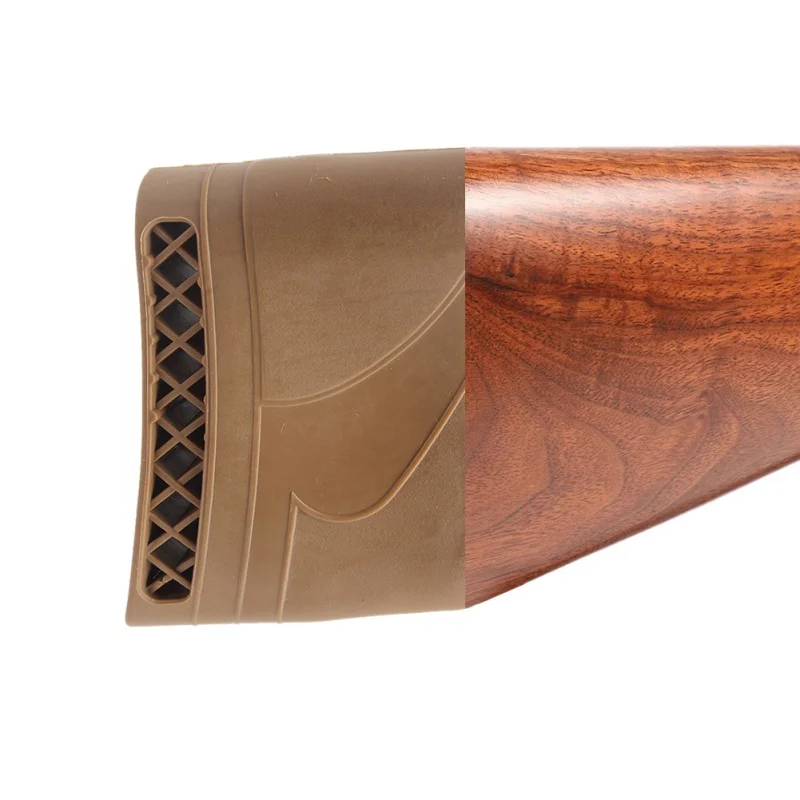 

Hunting Rifle Rubber Recoil Pad Slip-On Buttstock Shotgun Shooting Extension Shotgun Gun Butt Protector Rubber HX011