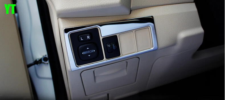 Авто инерционные аксессуары, кнопка выключения света отделка Наклейка для Toyota Corolla, нержавеющая сталь стайлинга автомобилей