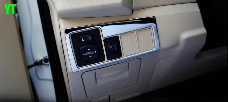 

Auto inerior accessories, light switch button trim sticker for Toyota Corolla 2014 2015,stainless steel car styling