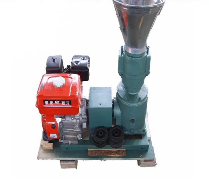 Руководство KL150A бензиновый двигатель гранул мельница/машина древесных гранул/корма гранул мельница