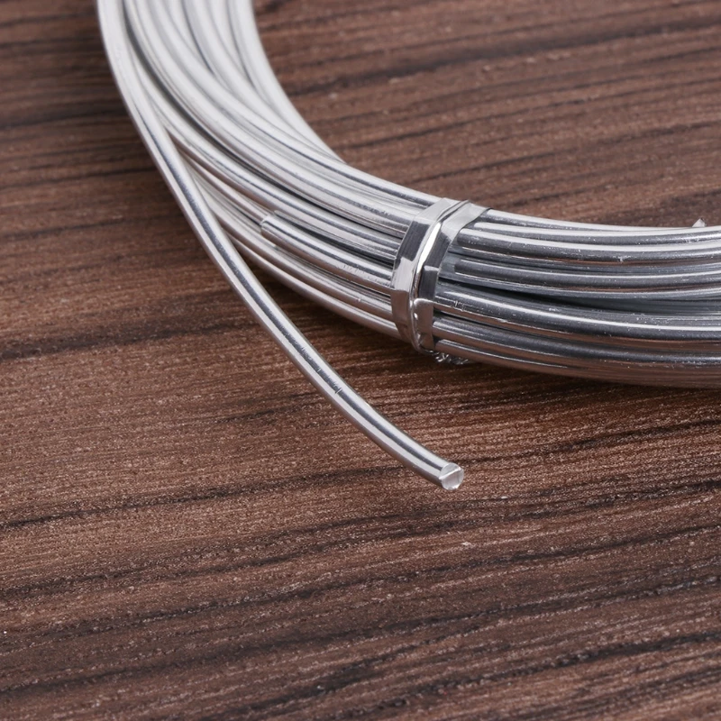 Aluminium Wire DIY Doll Bracket Pottery Clay Sculpture Tools Mold Mould Skeleton Frame 1mm 1.5mm 2mm Pottery Tools W215
