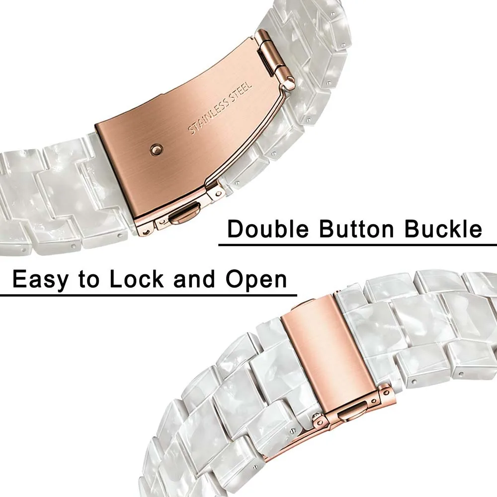 Иммитационный керамический ремешок для часов iWatch Apple Watch Series 5 4 3 2 1 44 мм 42 мм 40 мм 38 мм ремешок из смолы браслет на запястье