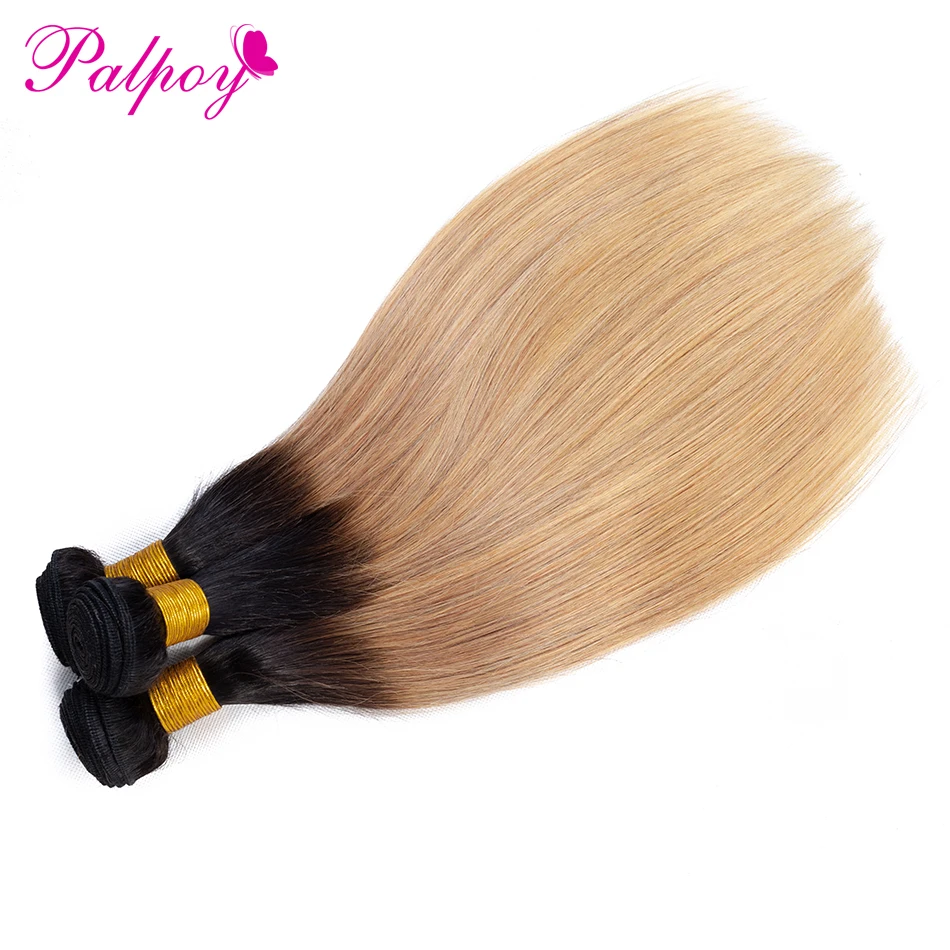 Abdo Color 1B/27 Peruvian Straight Hair Weave Ombre Hair Extensions Two Tone Remy Hair Bundles 10-2
