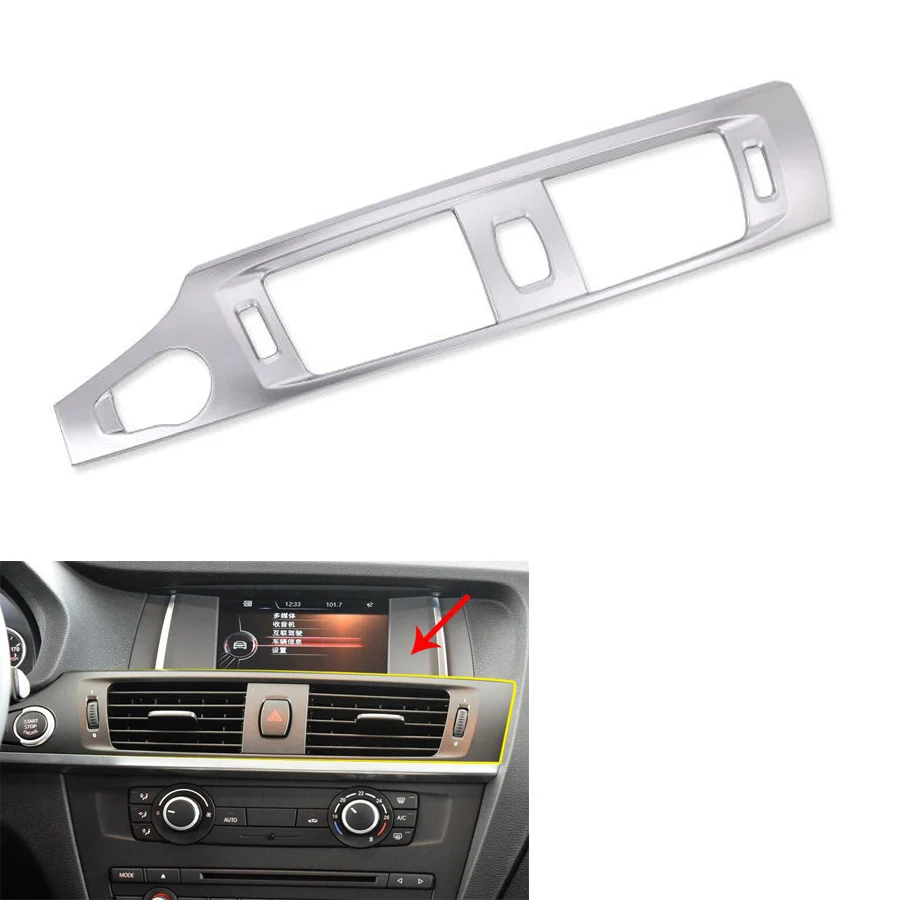 YAQUICKA Auto Car Interior Car Front Console Air Outlet Vent Frame Trim