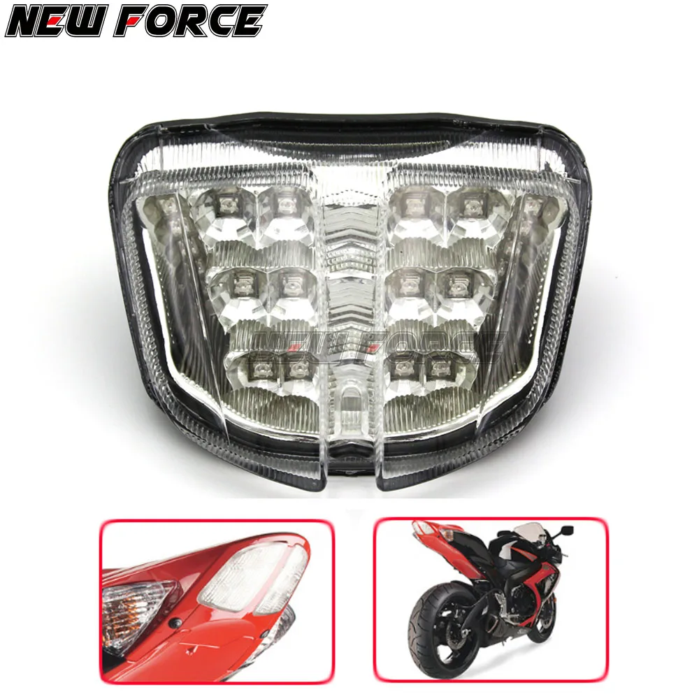 

Motoo - free shipping Motorcycle Tail Light LED Integrated Signal for SUZUKI GSX-R600 gsxr600 GSX-R750 gsxr 600 06-07 K6