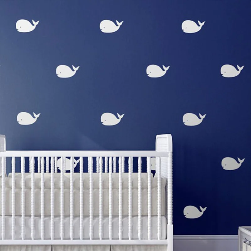 Us 12 13 18 Off Nautical Animals Cute Lovely Whale Patterned Art Wall Decal Baby Nursery Bedroom Special Decor Vinyl Removable Decals In Us 12 13 18 Off Nautical Animals Cute Lovely Whale Patterned Art Wall Decal Baby Nursery Bedroom Special Decor Vinyl Removable Decals In