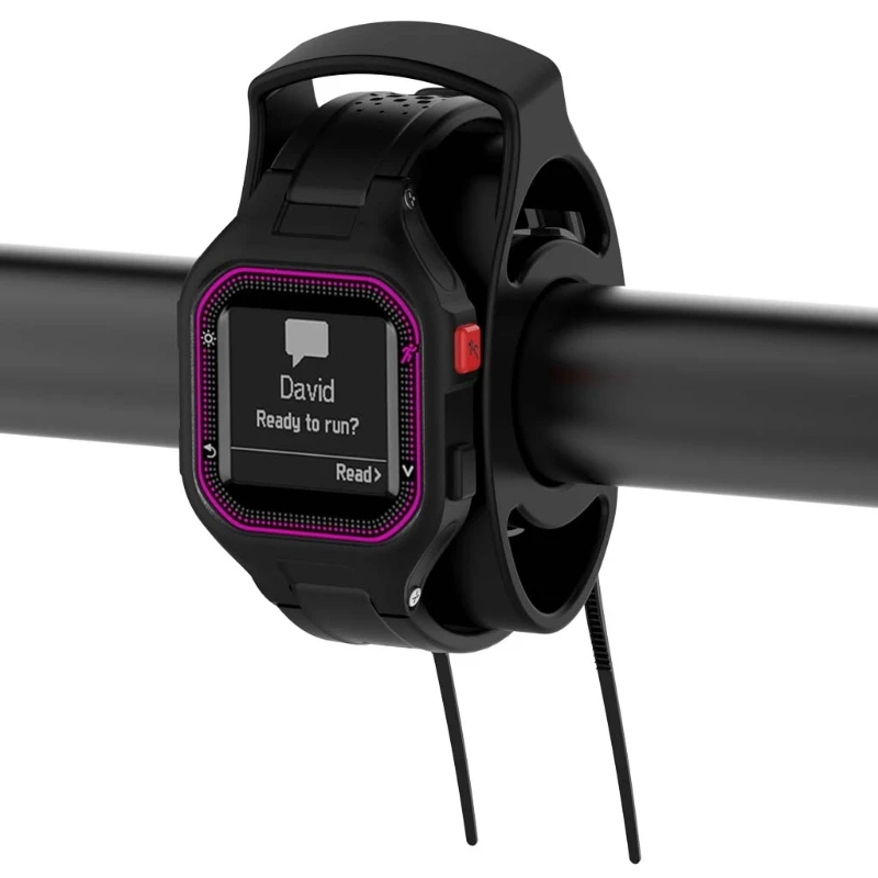

Bike Handlebar Watch Mount Kit Holder For Garmin Forerunner TOMTOM POLAR Fitbit