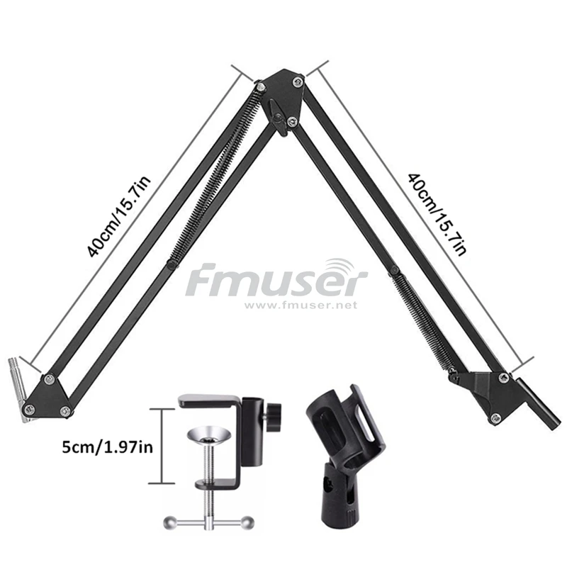 FMUSER Cantilever Studio Microphone Stand (1)