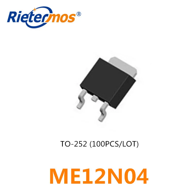 100 шт. N-CHANNEL 40 V ME12N04 12N04 TO252 Сделано в Китае | Электроника