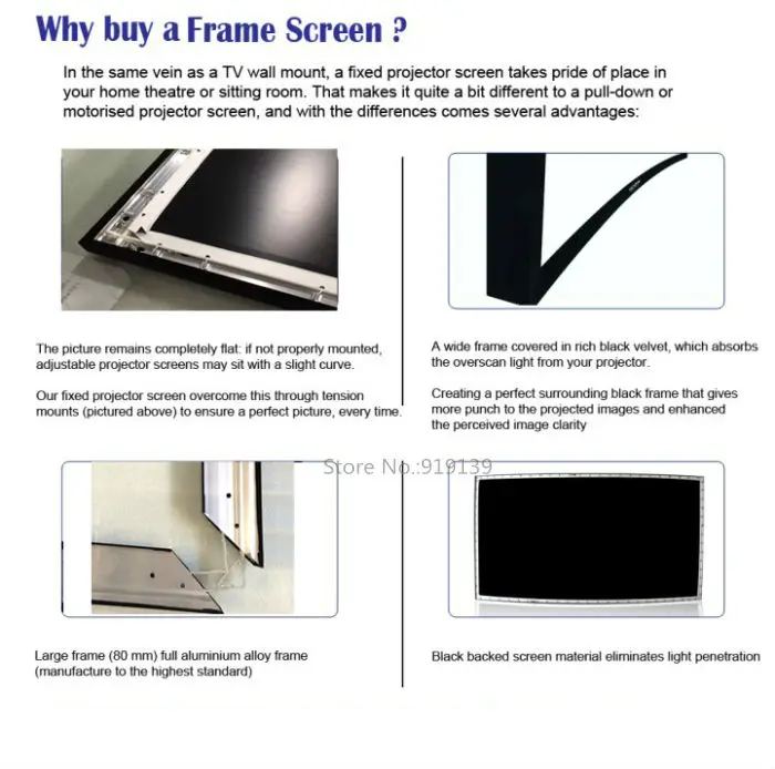 Why fixed frame screen(1)