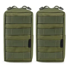 2 пакет сумка Молли-тактический, компактный водостойкий EDC мешок ACU/CP камуфляж