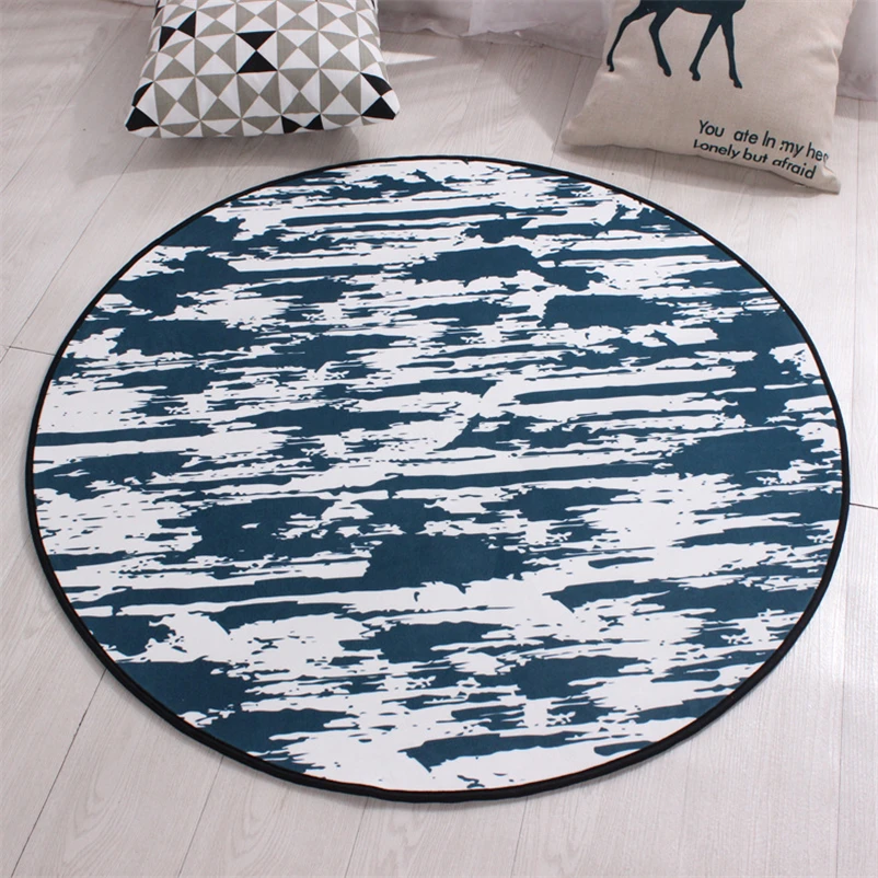 Round Abstract Carpet Flower Printed Soft Carpets Anti-slip Rugs Chair Mat Floor Mat for Home Kids Room Carpet for Living Room Round Abstract Carpet Flower Printed Soft Carpets Anti-slip Rugs Chair Mat Floor Mat for Home Kids Room Carpet for Living Room