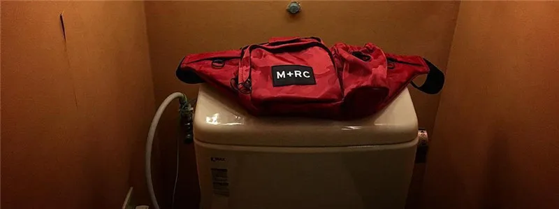 M+ RC NOIR сумка на пояс для выживания Новое поступление поясная Мужская и Женская M+ RC сумка Франция Высокое качество водонепроницаемая M+ RC NOIR сумка