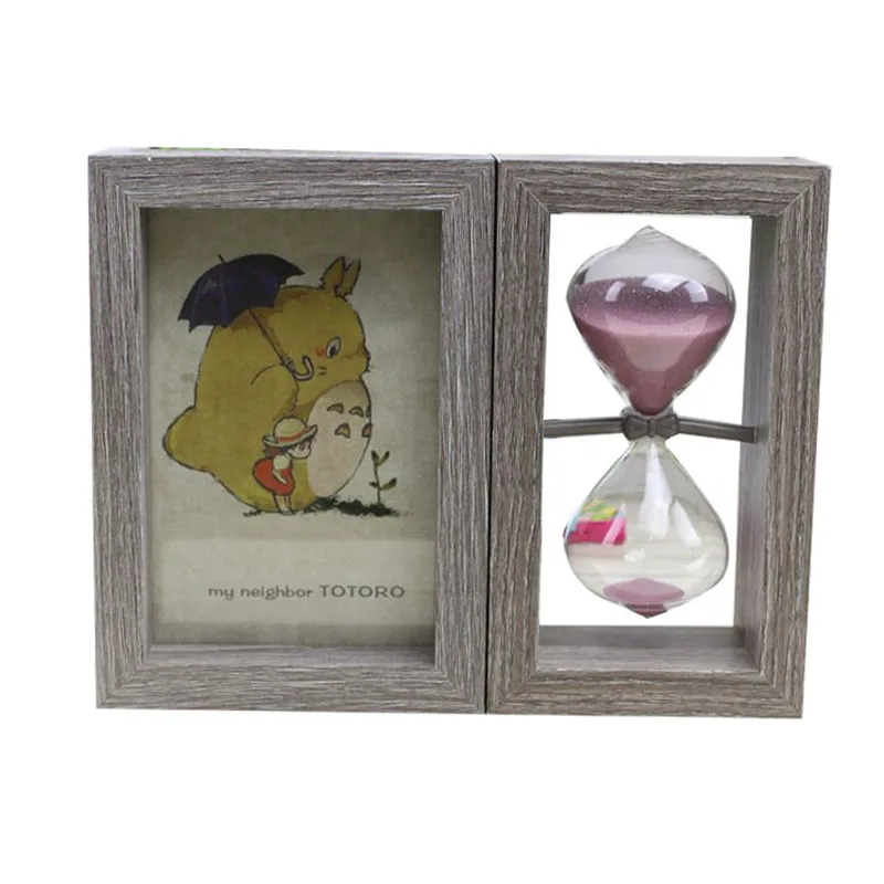 Home Decor Retro Classic Picture Frame DIY Vintage Hourglass Figurines Desktop Decorations Photo Frames Antique Style | Дом и сад